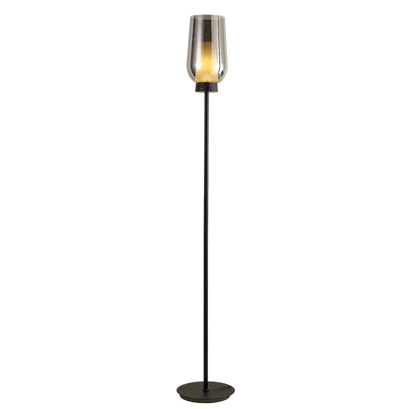 Lampadaire Nora noir H165 Mantra 8290