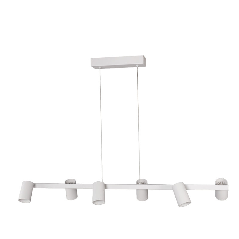 Suspension 6 lumières SAL blanche GU10 Mantra 8297
