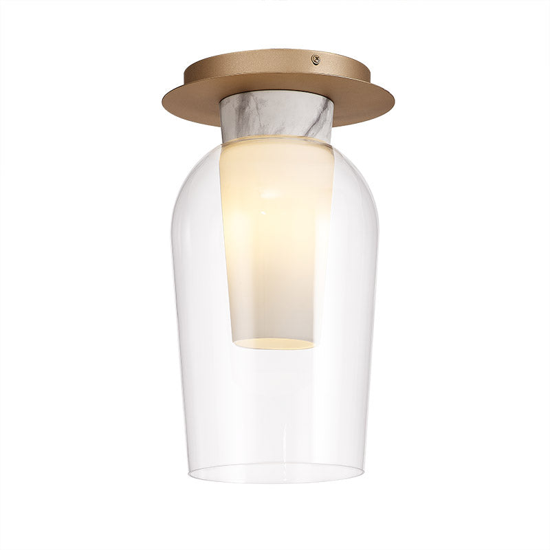 Plafonnier NORA doré H37,5cm Mantra 8399