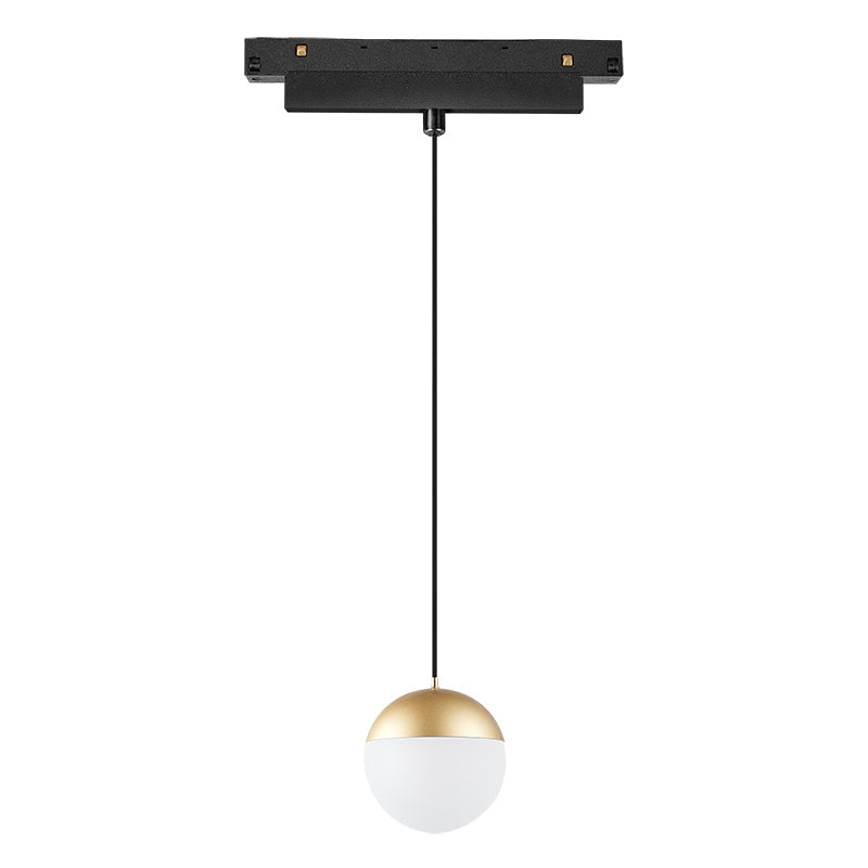 suspension MAGNETO doré rail non dimmable 10 watts 3000 k 800 lumens Mantra 8442