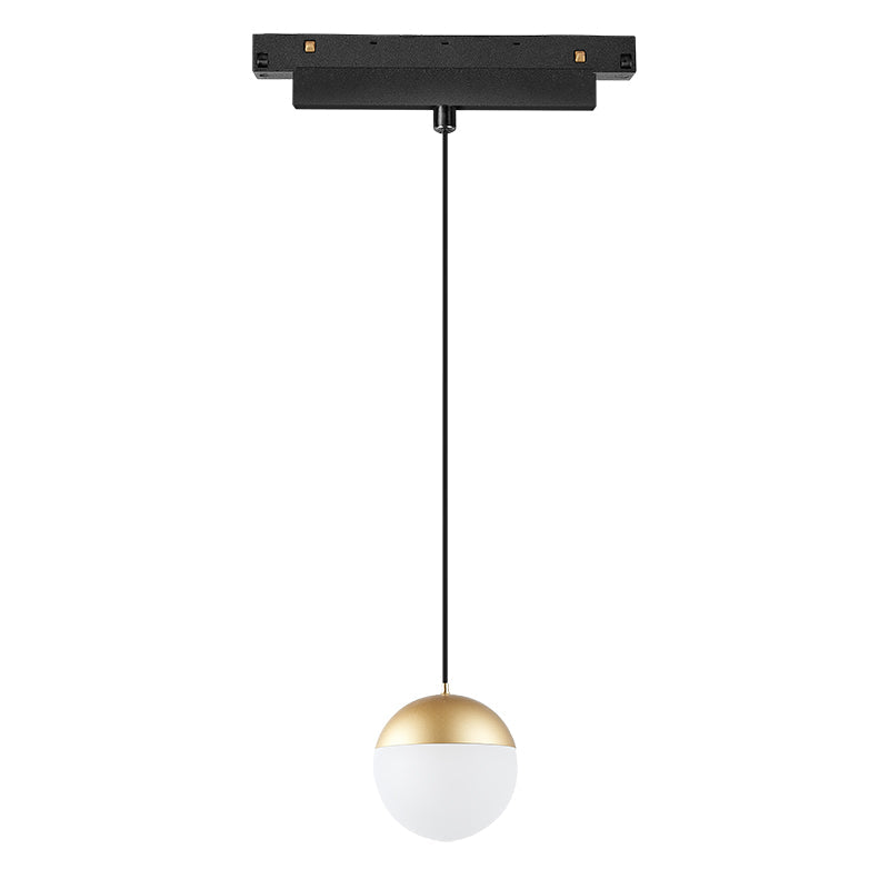 suspension MAGNETO doré rail dimmable 10 watts 3000 k 800 lumens Mantra 8444