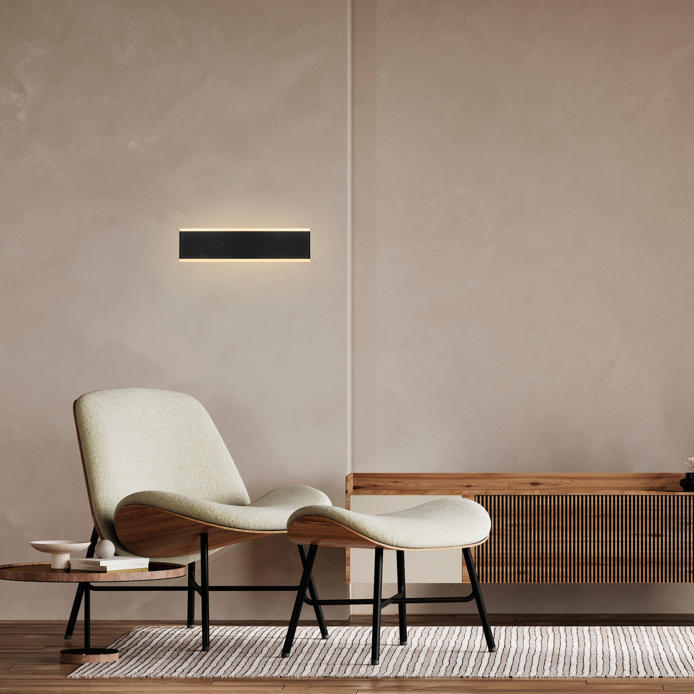 Applique Nelson noire L50,5 Mantra 8497