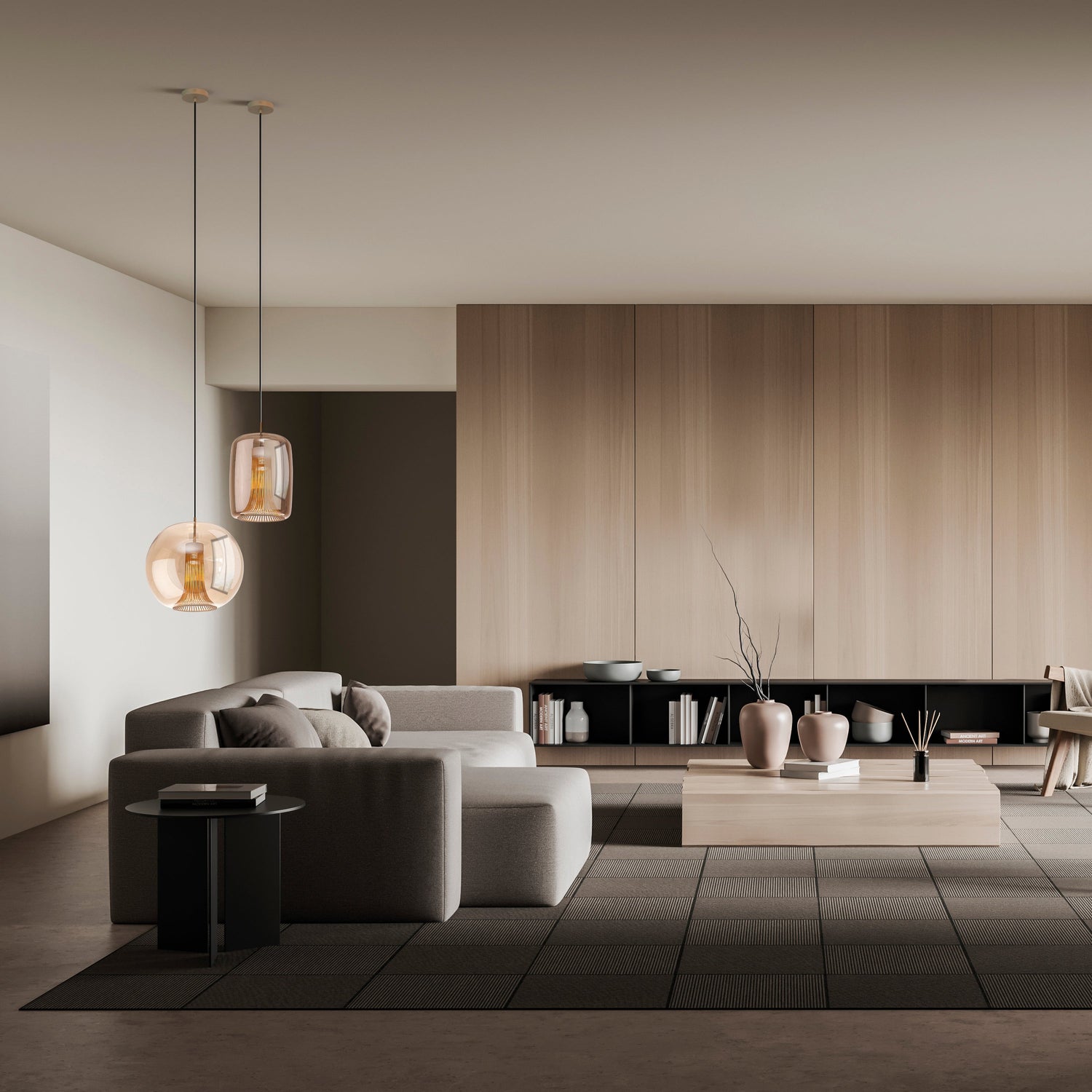 Suspension KRISS dorée/bronze D24 Mantra 8526