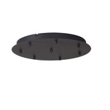 Plateau rond noir 9 lumières pour série Tonic Mantra 8547