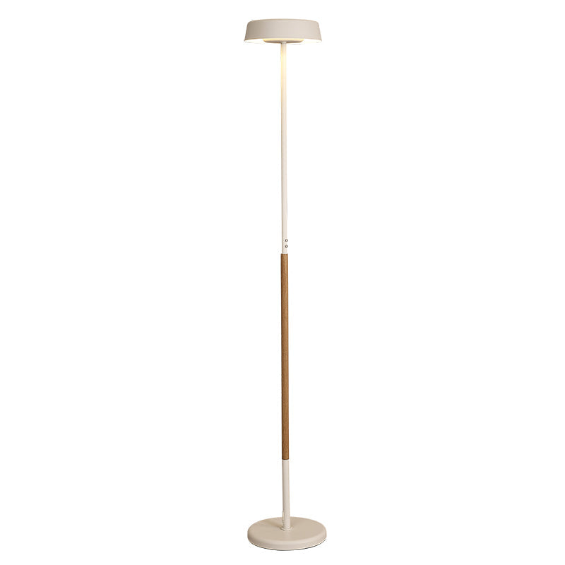 Lampadaire Noa II Blanc/Bois D28 Mantra 8568