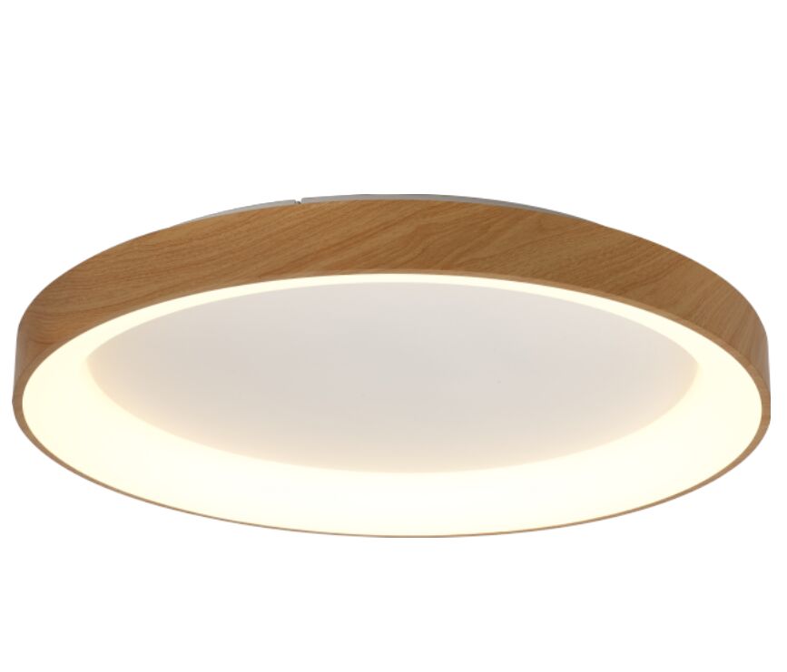 Plafonnier NISEKO aspect bois D65cm Mantra 8586