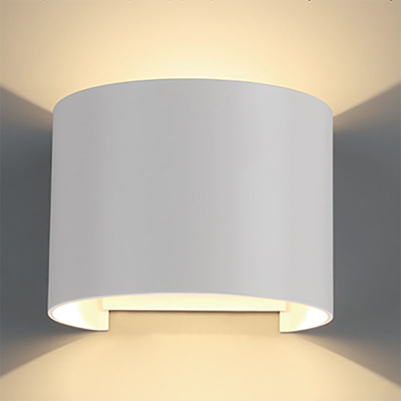 Applique Davos ronde blanche dimmable 3000K Mantra 8603