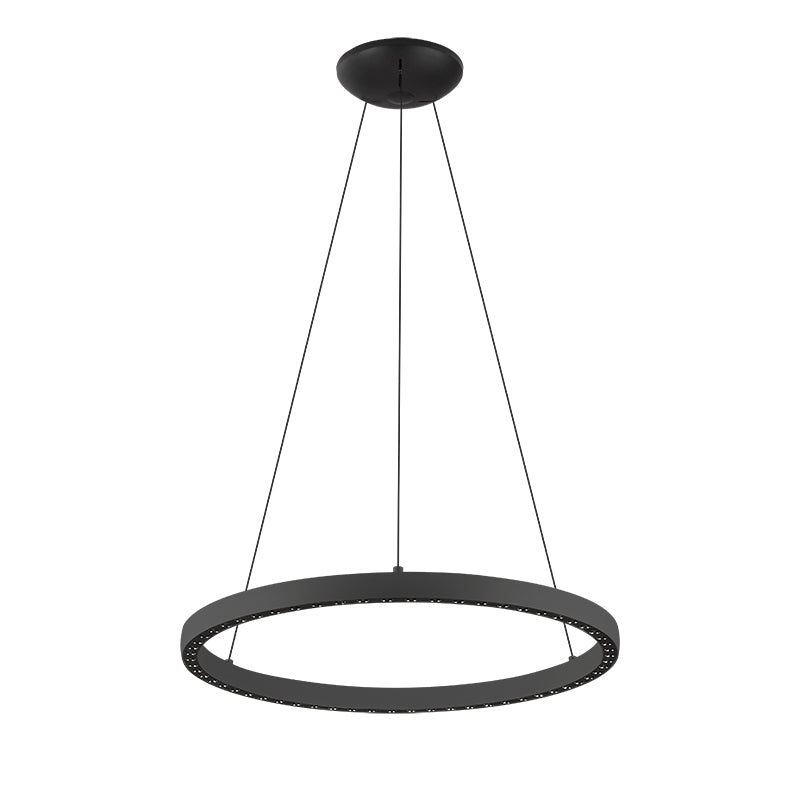 Suspension RIUMAR Noire cylindrique D62,8 Mantra 8673
