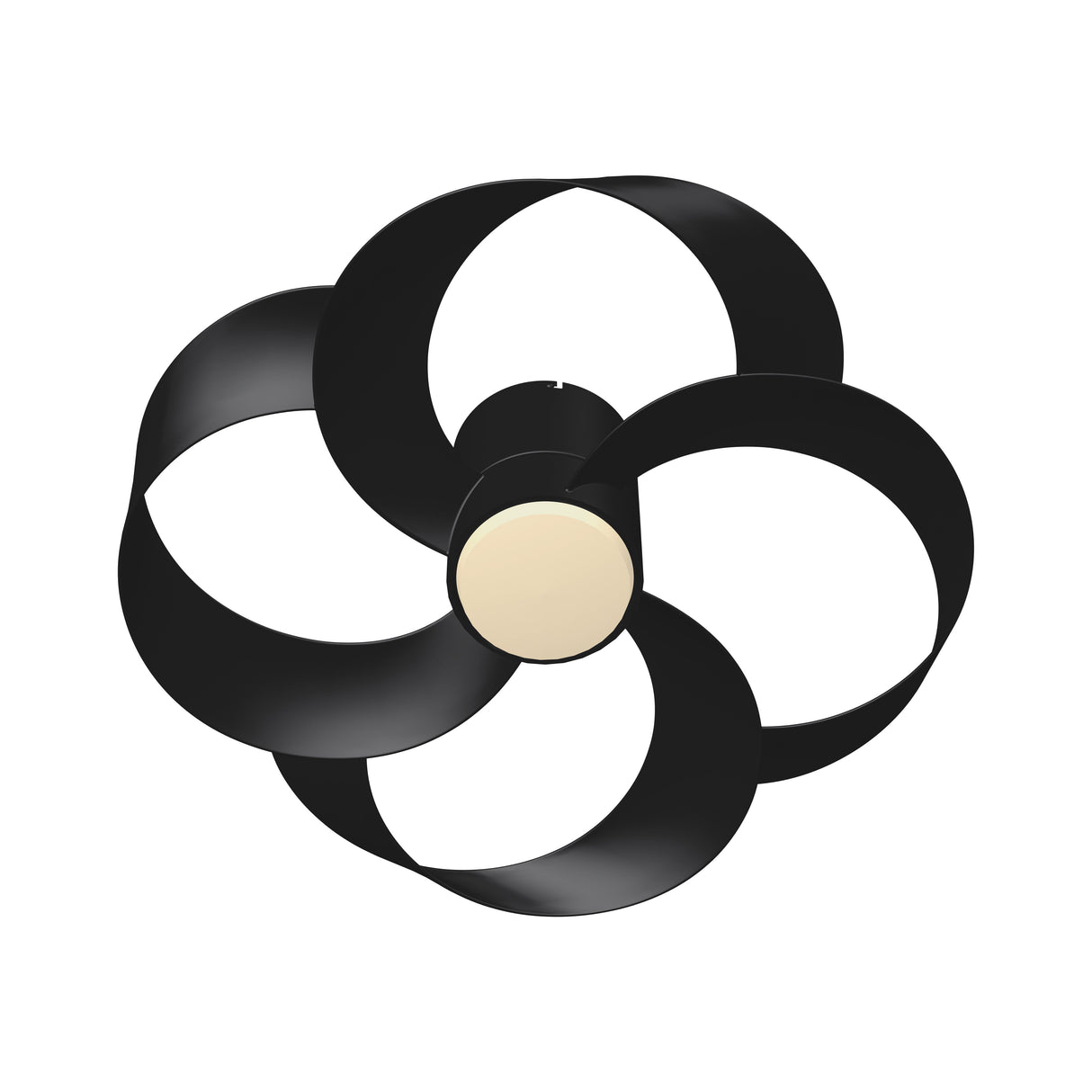 Plafonnier ventilateur Rose noir Mantra 8706