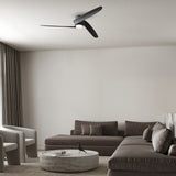 Plafonnier ventilateur GROENLAND Mantra noir 8709