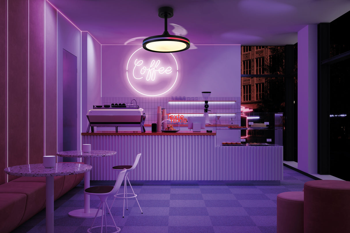 Plafonnier North noir Mantra 8730