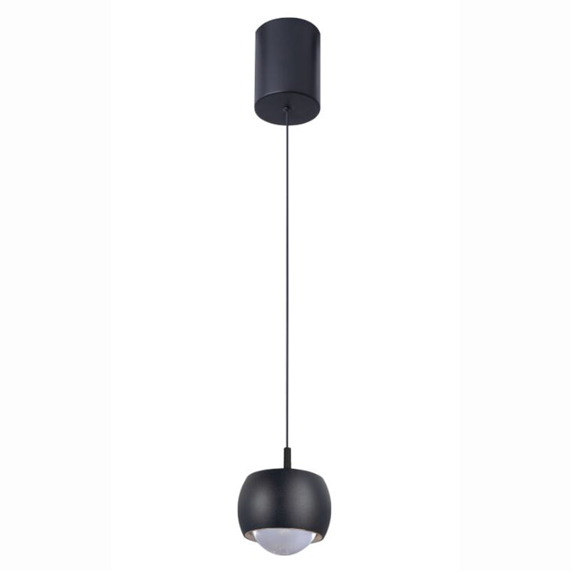 Suspension ROLLER monte et baisse noire mat, D 9.6 cm Mantra 8406