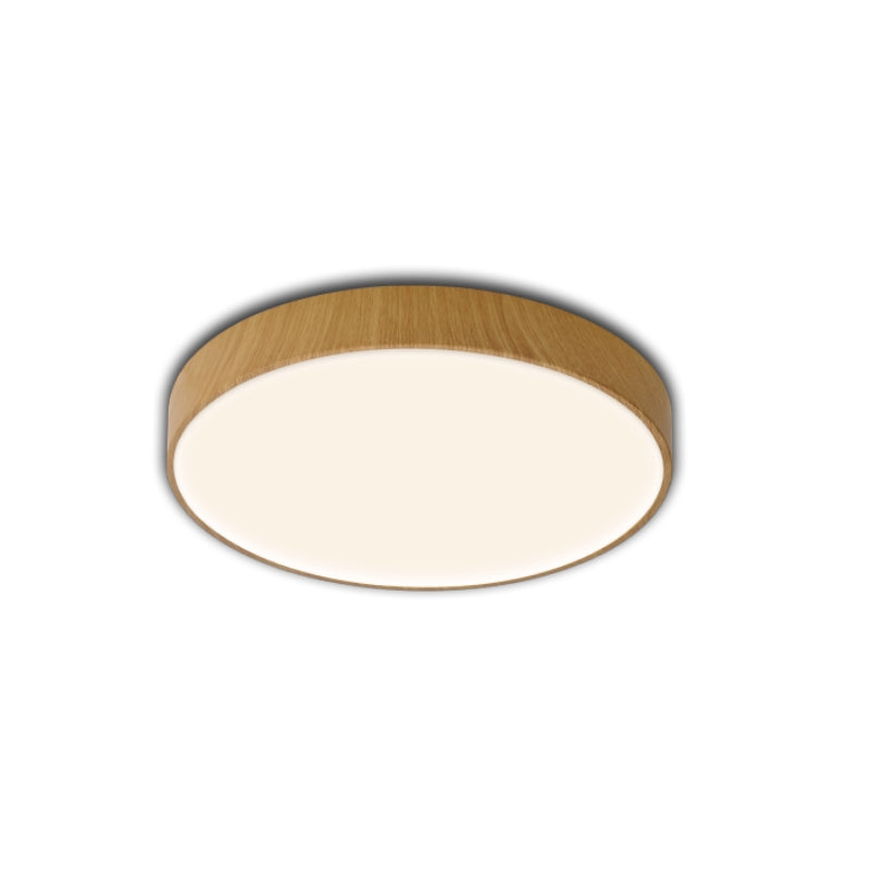 Plafonnier CUMBUCO 2 aspect bois D50cm Mantra 8840