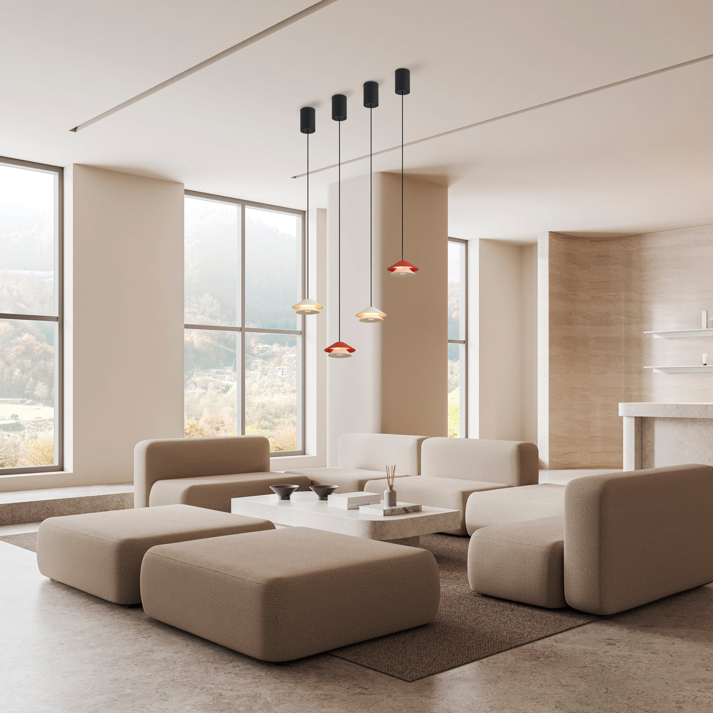 Suspension monte et baisse PICCOLA marron D13 Mantra 9031