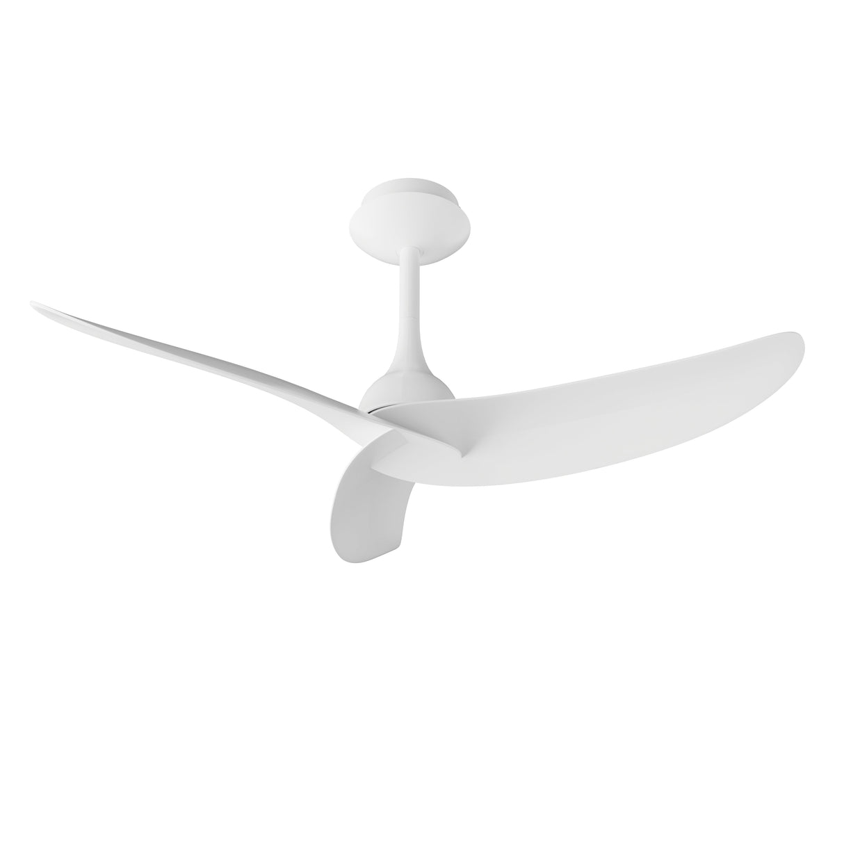 Plafonnier ventilateur IPANEMA noir et aspect bois Mantra 9040