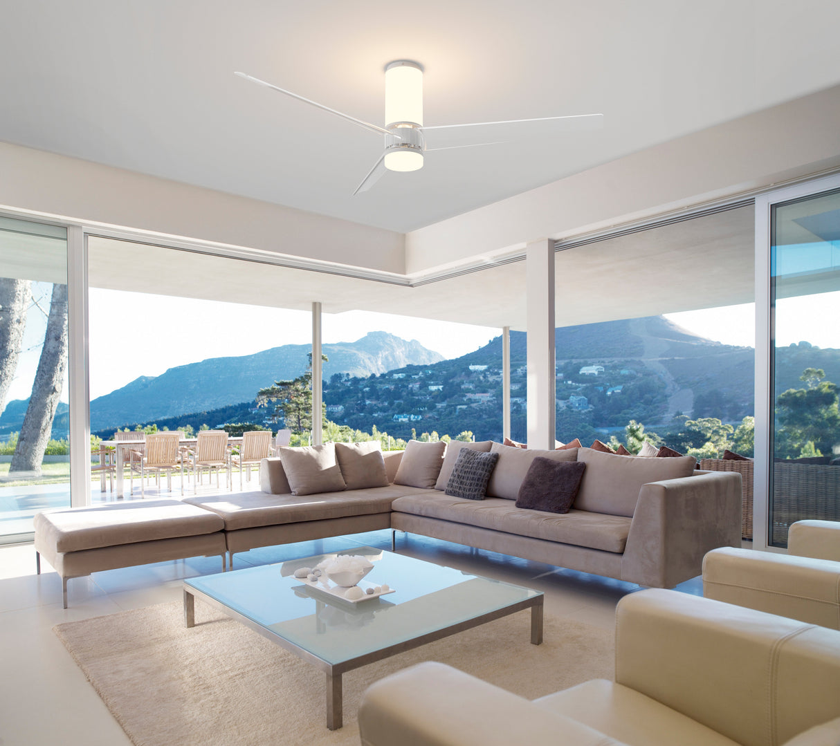 Plafonnier ventilateur UP DOWN Mantra 9062