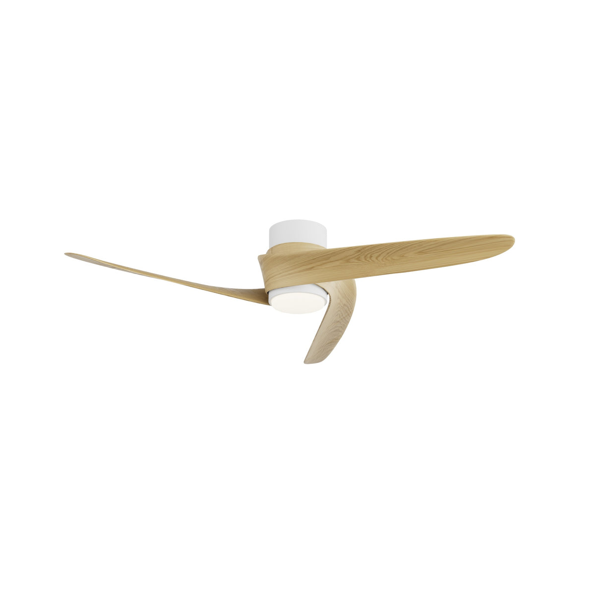 Plafonnier ventilateur GROENLAND aspect bois Mantra 9067