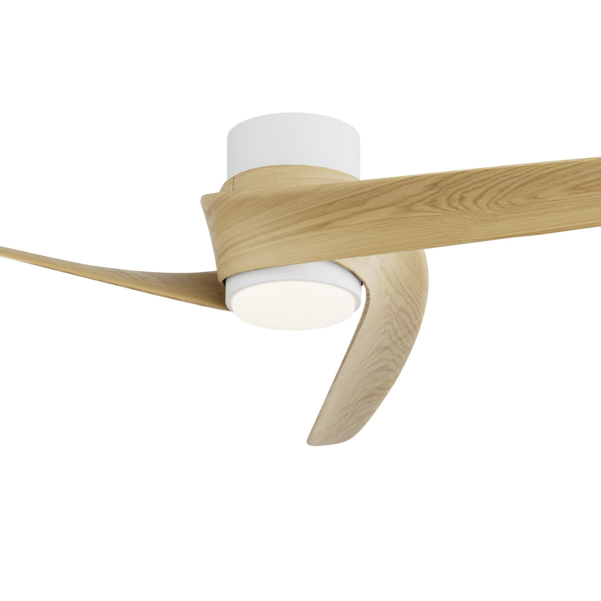 Plafonnier ventilateur GROENLAND aspect bois Mantra 9067