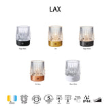 Lampe rechargeable "verre apéro" LAX blanche Mantra 9086