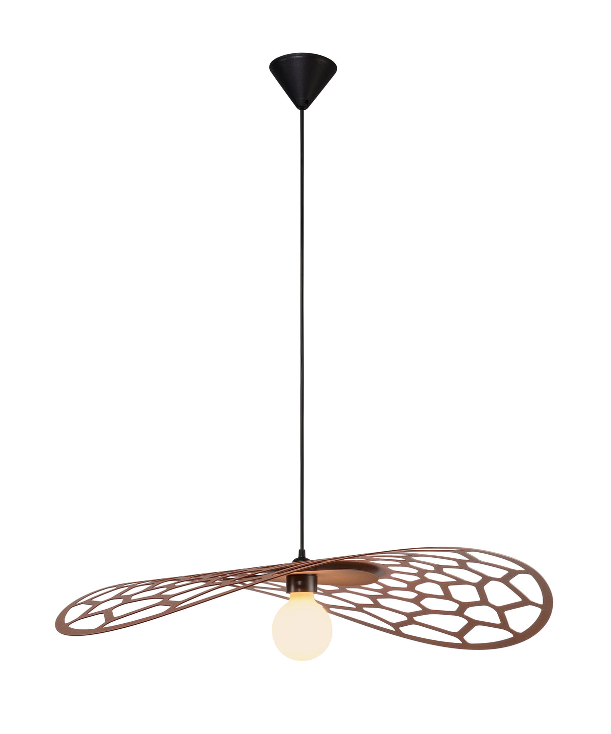 Suspension Eole sable du tatami/havane D95