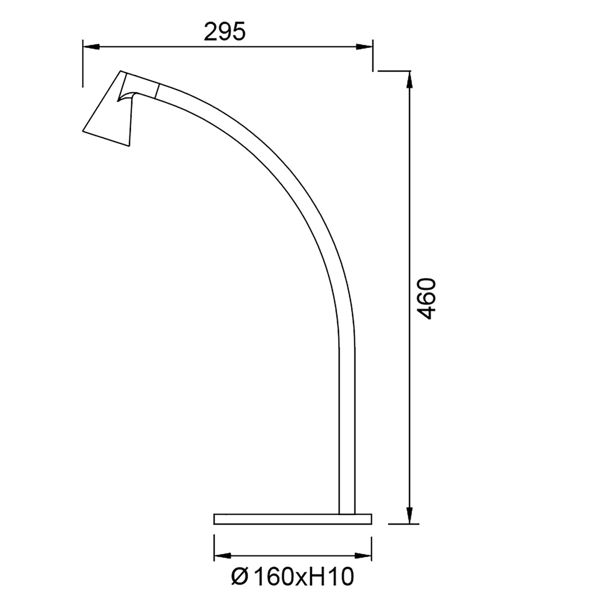 Lampe à poser AFRICA noir HT46cm led 6 watts Mantra 9415