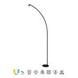 Lampadaire AFRICA noir GM led 8 watts Mantra 9416