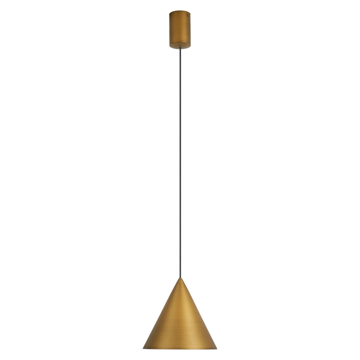 Suspension CONO antique 1 lumière 18cm 10 watts dimmable Mantra 9449