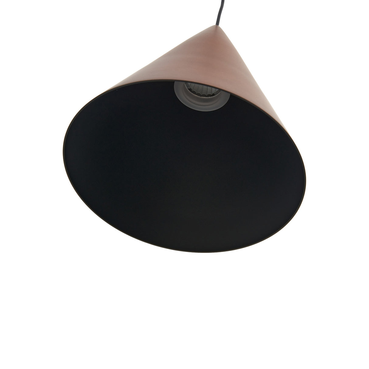 Suspension CONO cuivre 1 lumière 18cm 10 watts dimmable Mantra 9450