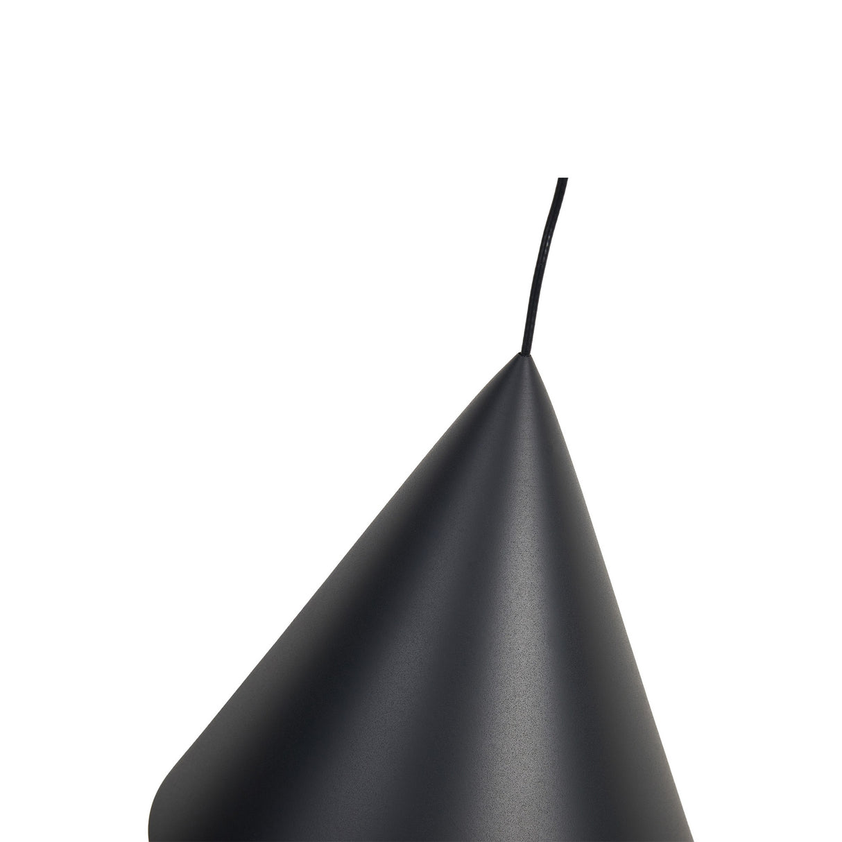 Suspension CONO noire 1 lumière 18 cm 10 watts dimmable Mantra 9451