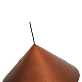 Suspension CONO cuivre 1 lumière 10 watts dimmable Mantra 9453