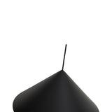 Suspension CONO noire 1 lumière 10 watts dimmable Mantra 9454