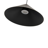 Suspension CONO noire 1 lumière 10 watts dimmable Mantra 9454