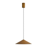 Suspension CONO antique 1 lumière 30cm 10 watts dimmable mantra 9455