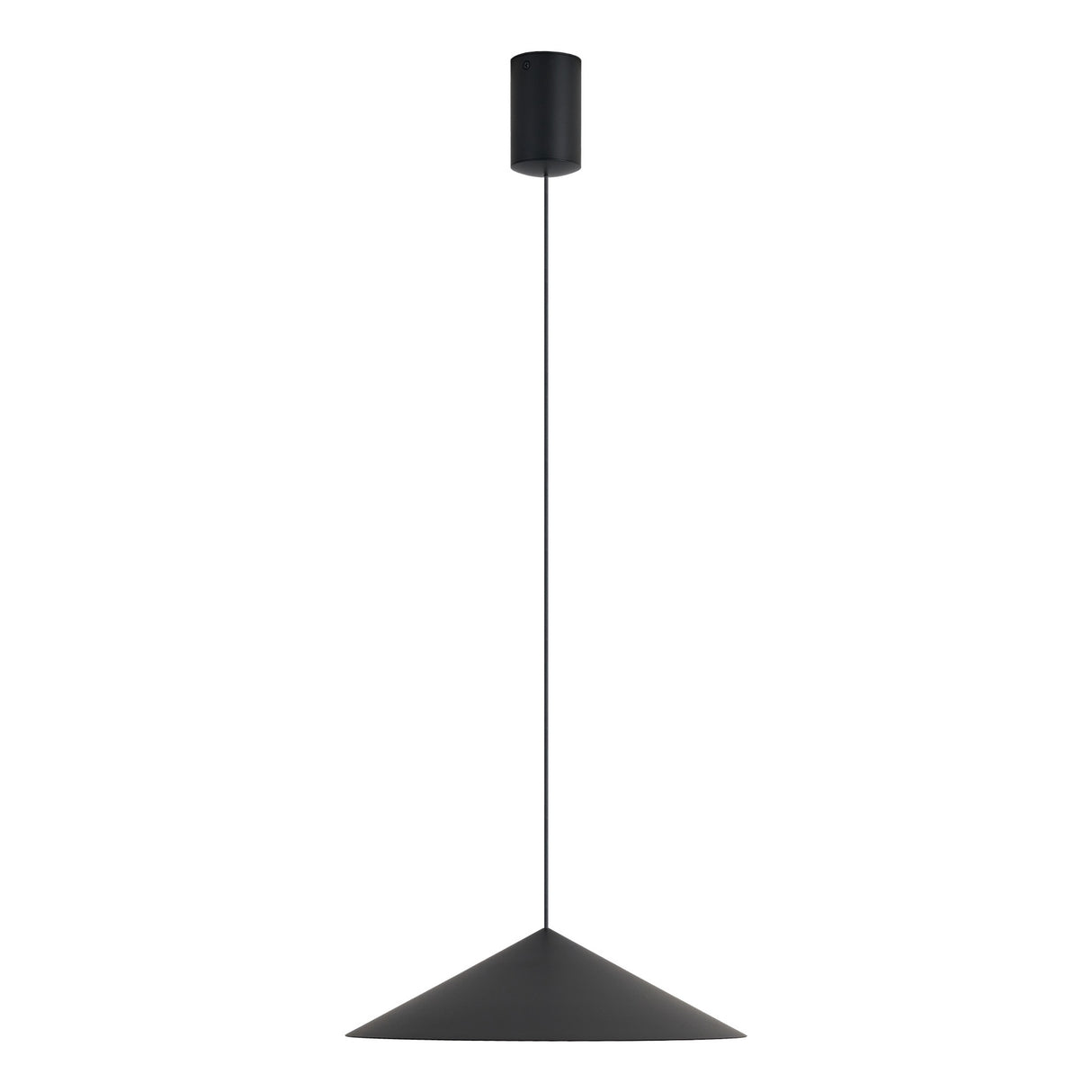 Suspension CONO noire 1 lumière 30cm 10 watts dimmable Mantra 9457