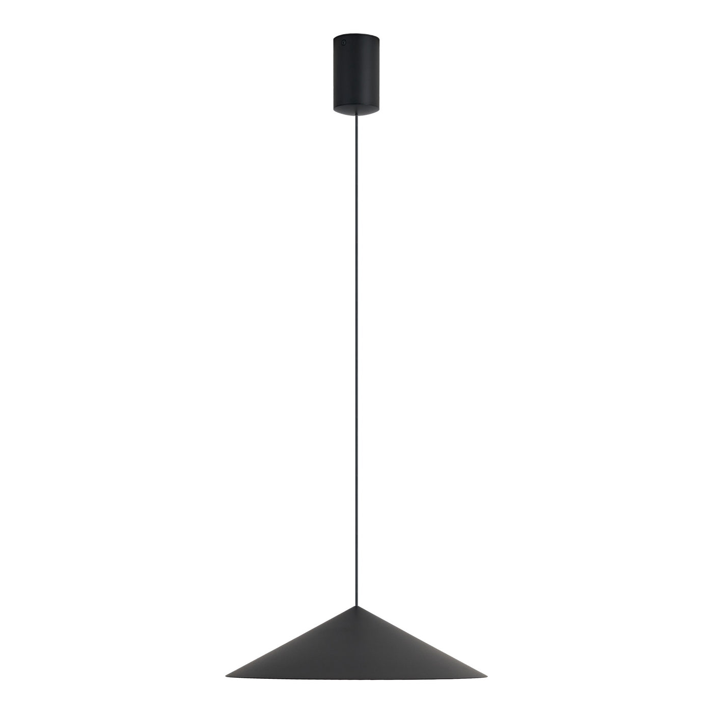 Suspension CONO noire 1 lumière 30cm 10 watts dimmable Mantra 9457