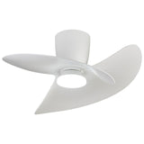 Plafonnier ventilateur ONA blanc Mantra 9469