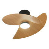 Plafonnier ventilateur ONA noir et bois Mantra 9471 DISPONIBLE MI JUIN