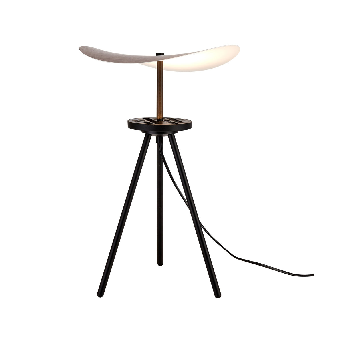 Lampe ABYSAL noyer CCT PM led 12 watts Mantra 9667