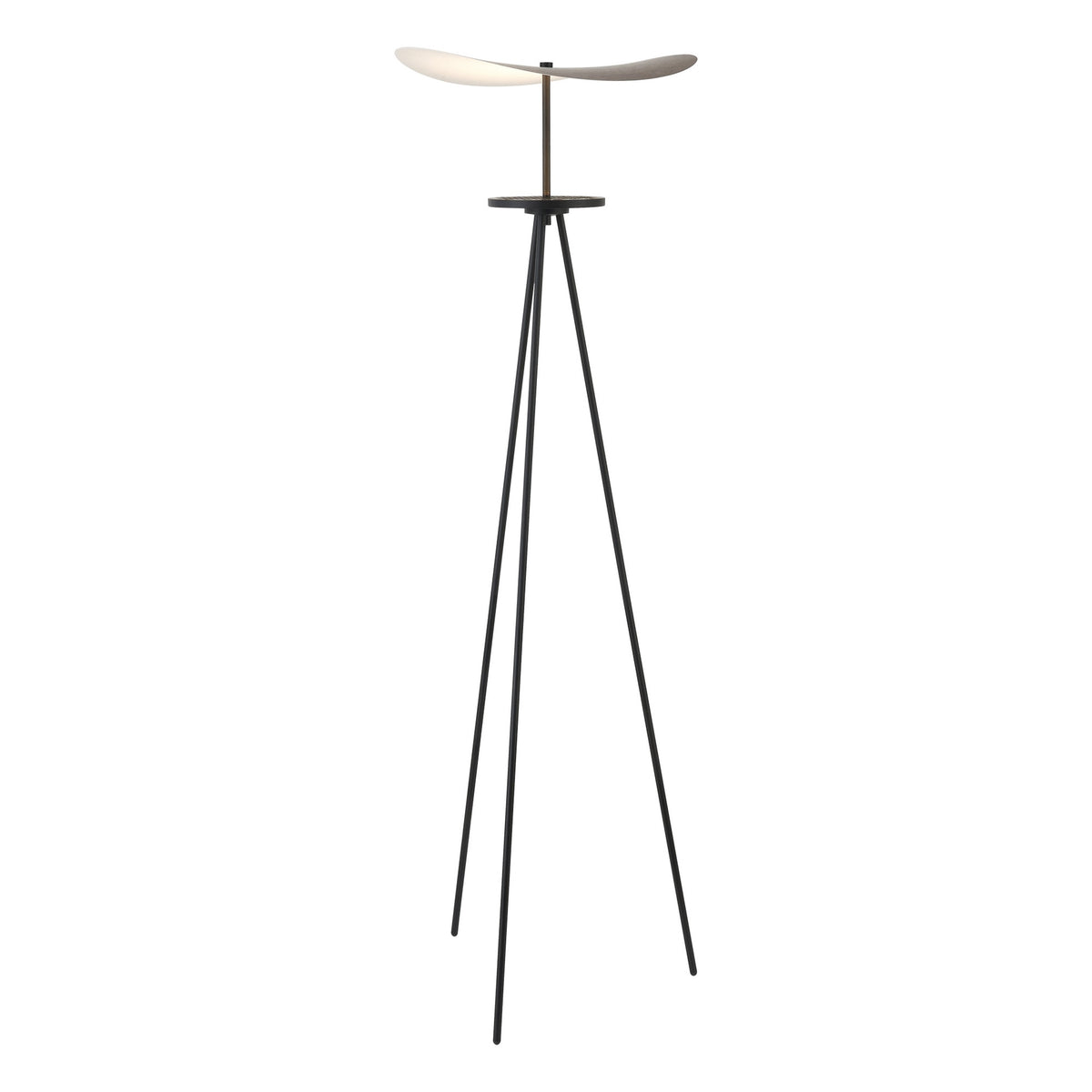 Lampadaire ABYSAL noyer CCT led 18 watts Mantra 9669