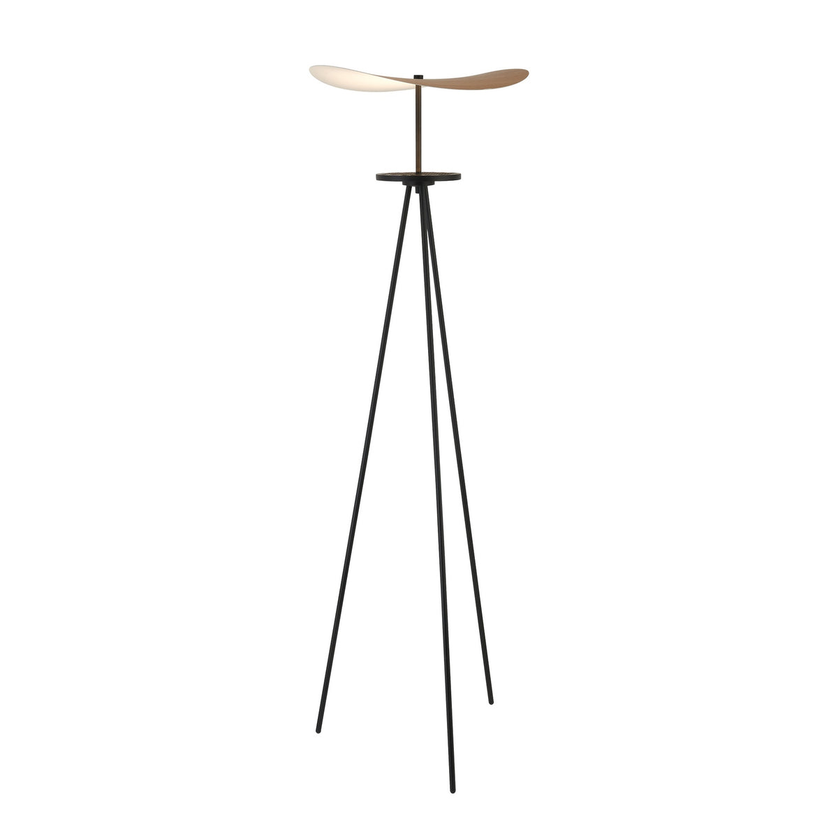 Lampadaire ABYSAL hêtre CCT led 18 watts Mantra 9677