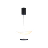 Suspension ABISAL PM hêtre CCT monte et baisse led 12 watts Mantra 9695