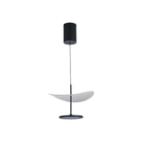 Suspension ABISAL PM hêtre CCT monte et baisse led 12 watts Mantra 9695