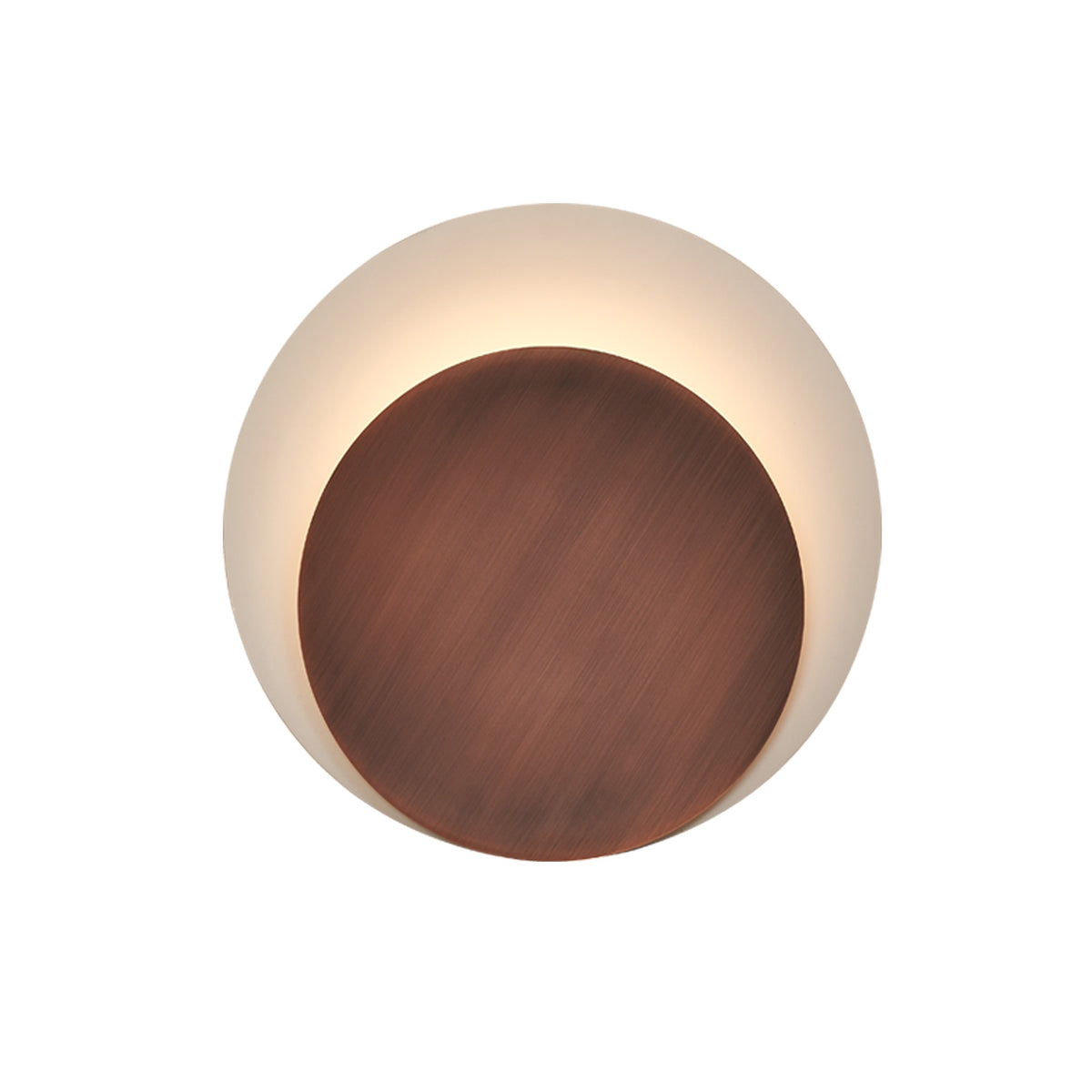 Applique ASTRA GM cuivre/blanc  led 10+38 watts Mantra 9847
