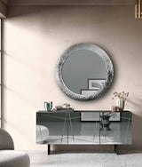 Miroir Nidra  gris fumé 120