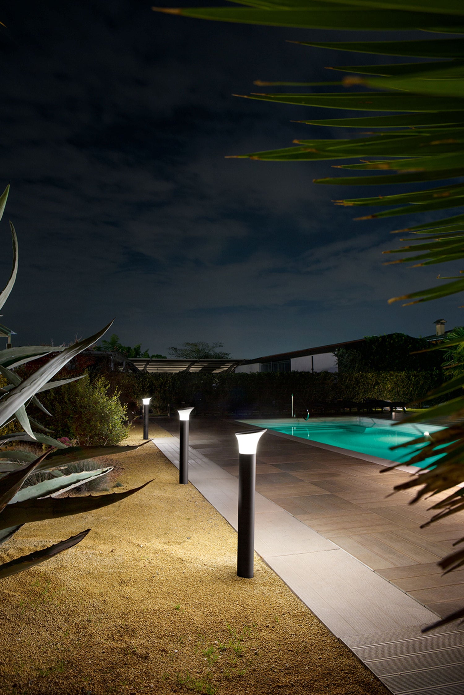Lampadaire ARES noir PLT.ARES/80 NERO