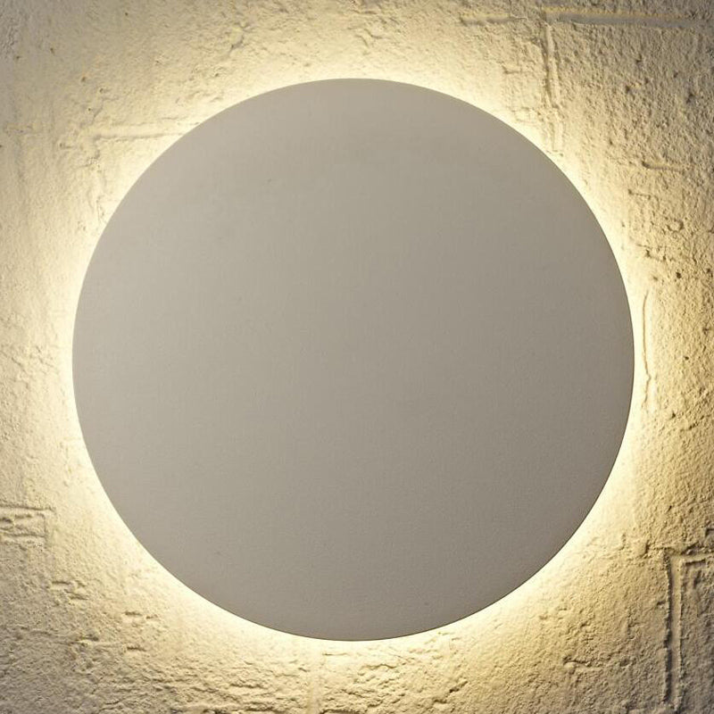 Applique BORA BORA ronde blanche D38 cm C0125