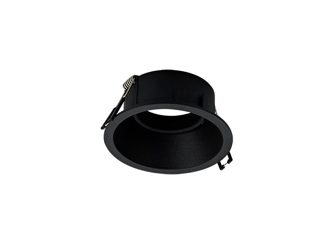 Spot encastré  COMFORT rond orientable noir Mantra C0164