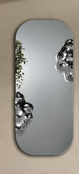 Miroir Crown rectangulaire gris fumé 175x80