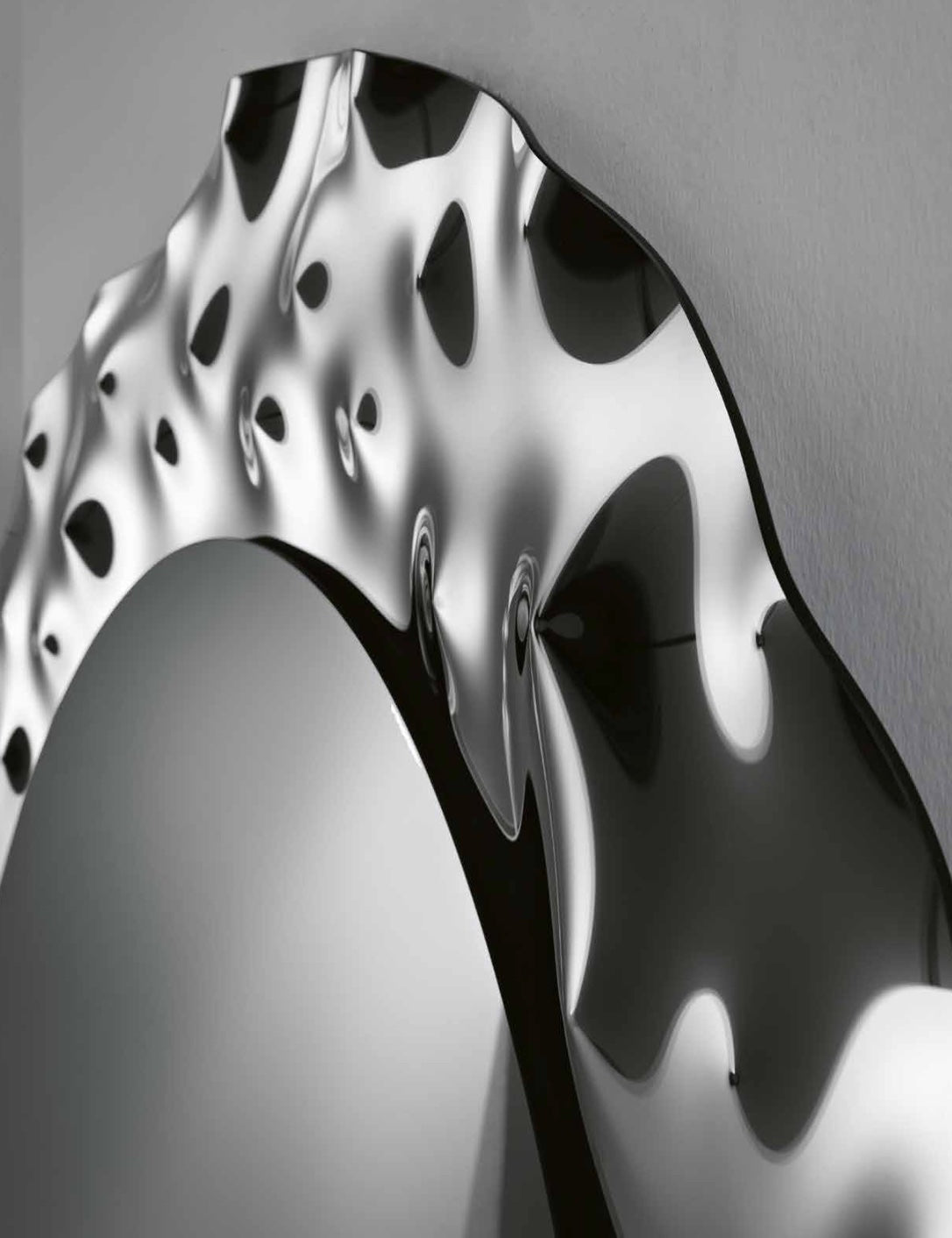 Miroir Dance gris fumé diamètre 120