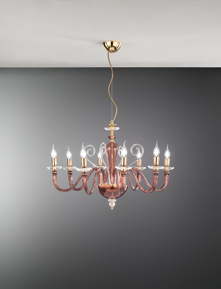 Lustre Victoire rose 8 lp-victoire-8bgn